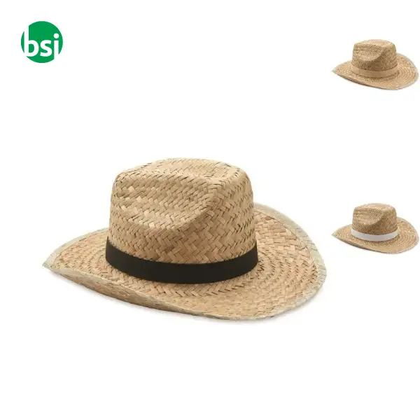 Cappello cowboy in paglia - TEXAS -  1