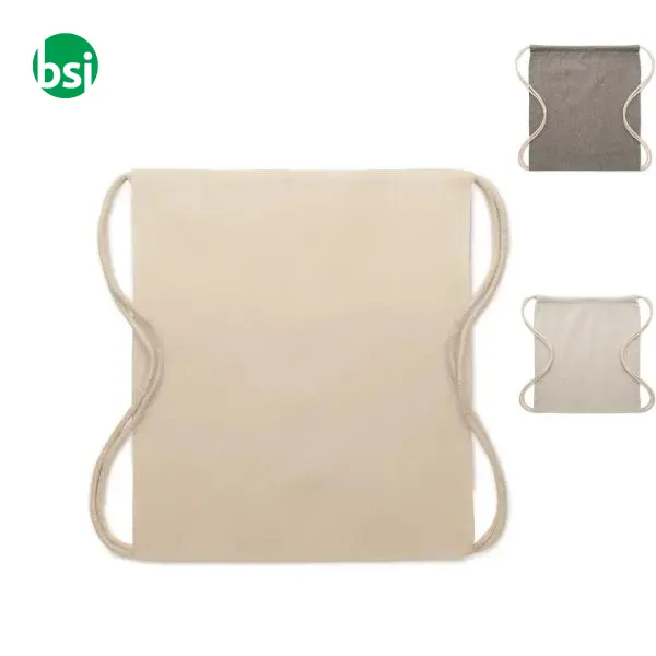 Borsa in cotone riciclato 140 gr/m - MUJIKA -  1