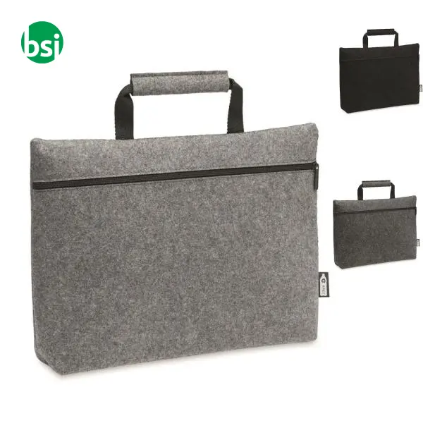 Borsa laptop in feltro RPET - TAPLA -  1