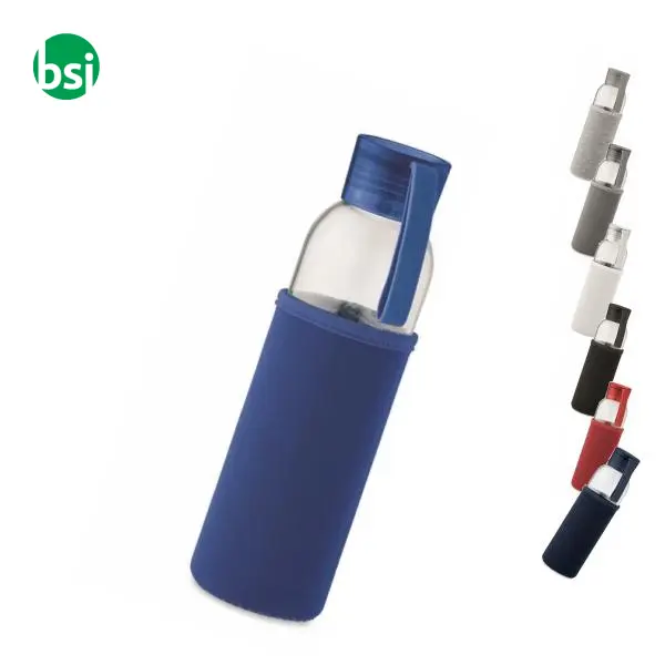 Borraccia di vetro riciclato 500ml - EBOR -  1