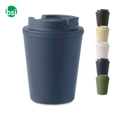 Bicchiere in PP riciclato - 300 ml - TRIDUS