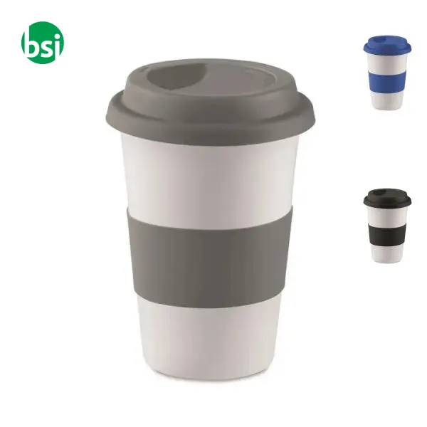 Tazza in ceramica e silicone - 400ml - TRIBECA -  1