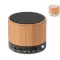 Speaker bluetooth in bamboo - 3W - ROUND BAMBOO - Anteprima 1