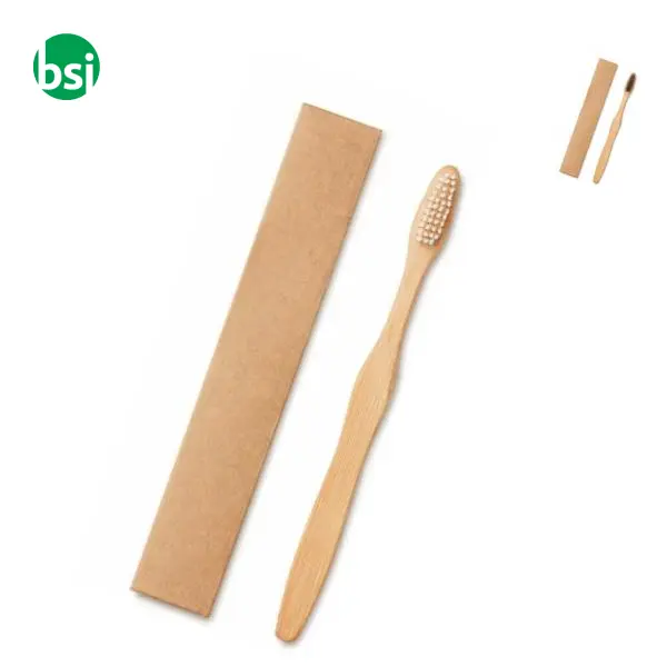 Spazzolino da denti in bamboo - DENTOBRUSH -  1