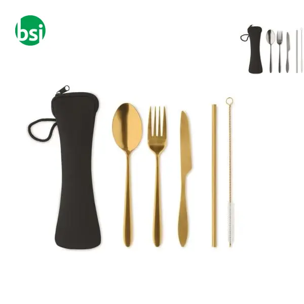 Set posate in acciaio inox - 5 SERVICE -  1