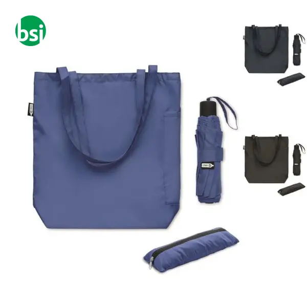 Set di ombrelli RPET da 21 pollici - SEATTLE -  1