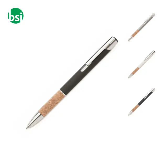 Penna a pulsante in alluminio - VERIA -  1