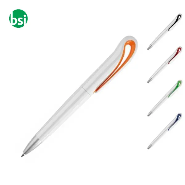 Penna a sfera in ABS - WHITESWAN -  1