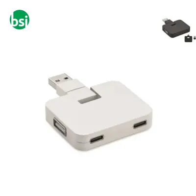 Hub USB a 4 porte - SQUARE-C