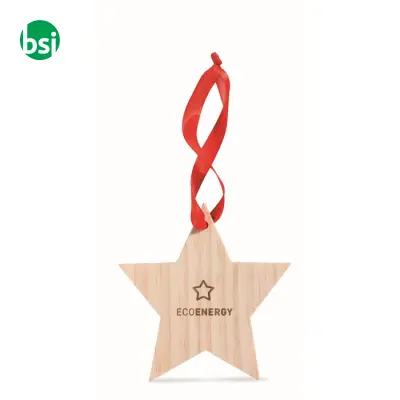 Stella in legno - WOOSTAR - Immagine 5