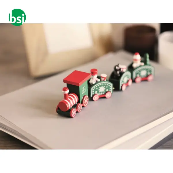 Treno di Natale in legno - JUNA -  7