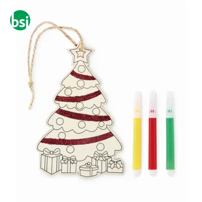 Decorazione Albero di Natale - COLORTREE - Immagine 1