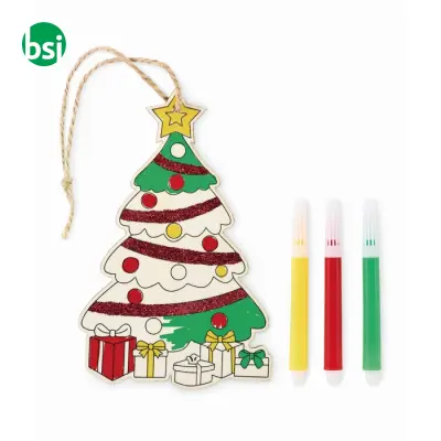 Decorazione Albero di Natale - COLORTREE - Immagine 2