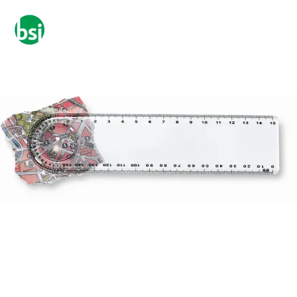 Righello (15 cm) trasparente - LASTA -  1