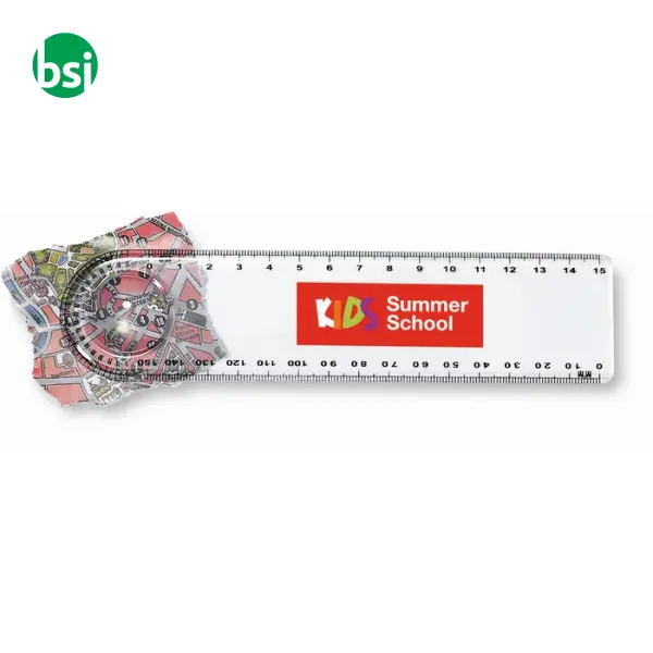 Righello (15 cm) trasparente - LASTA -  2