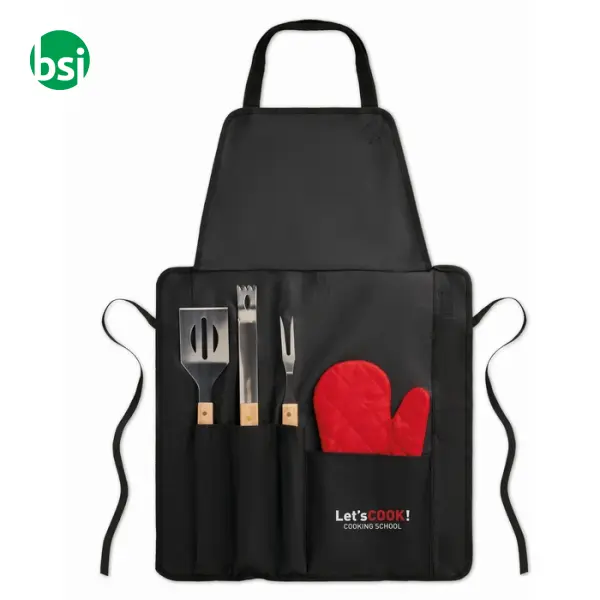 Grembiule con 3 utensili - DONAU EAST -  3