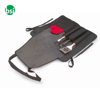 Grembiule con 3 utensili - DONAU EAST - Immagine 5