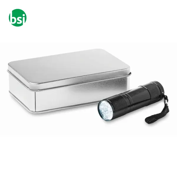Torcia LED confezione latta - LED PLUS -  3