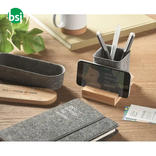 Portapenne in feltro RPET - OROSTAN -  4