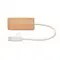Hub USB a 3 porte in bamboo - HUBBAM - Anteprima 4