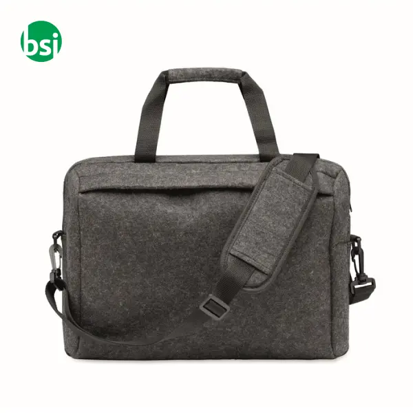 Porta laptop in feltro RPET 15'' - PLANA -  2