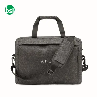 Porta laptop in feltro RPET 15'' - PLANA - Immagine 3