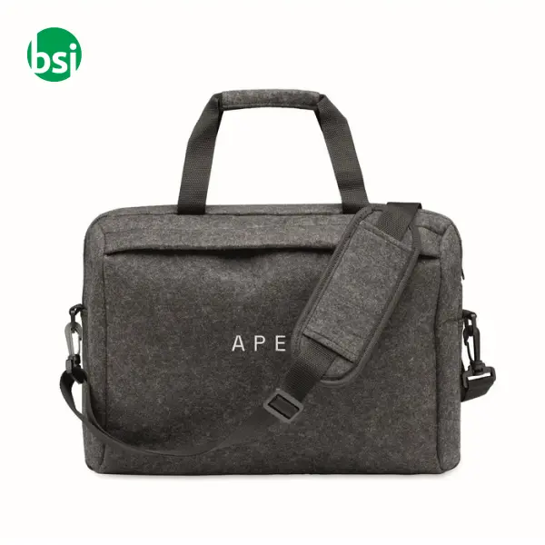 Porta laptop in feltro RPET 15'' - PLANA -  3