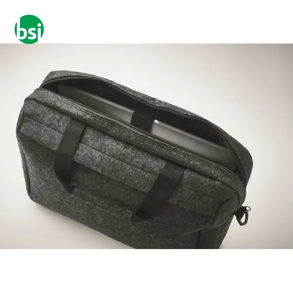 Porta laptop in feltro RPET 15'' - PLANA -  6