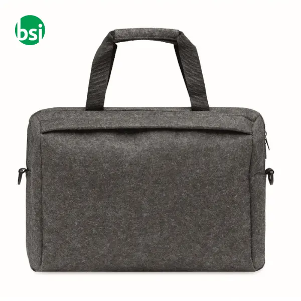 Porta laptop in feltro RPET 15'' - PLANA -  10