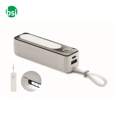 Powerbank da 5000 mAh con COB - POWLIGHT