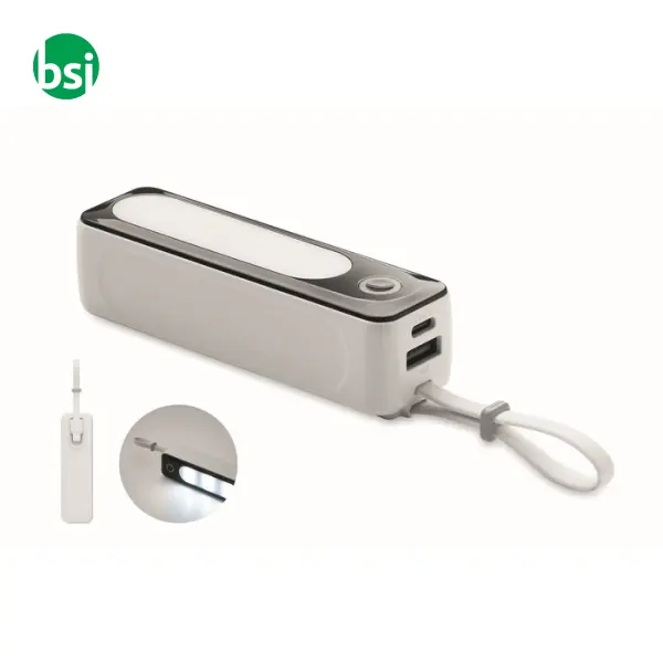 Powerbank da 5000 mAh con COB - POWLIGHT -  1