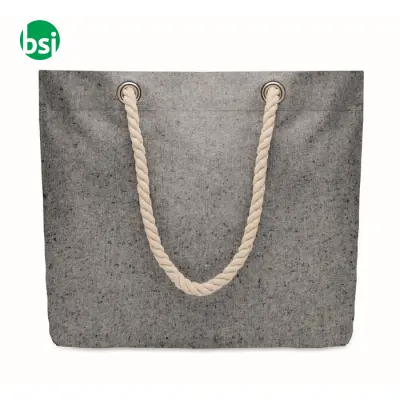 Borsa da spiaggia con manico in co - MARE - Immagine 3