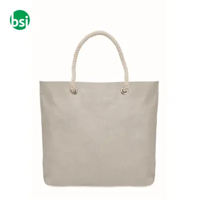 Borsa da spiaggia con manico in co - MARE - Immagine 8