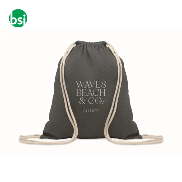 Borsa in cotone riciclato 140 gr/m - MUJIKA -  2