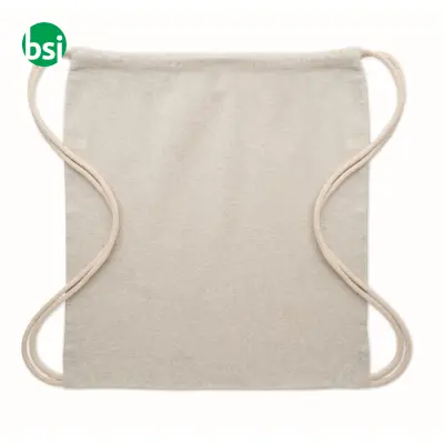 Borsa in cotone riciclato 140 gr/m - MUJIKA - Immagine 9
