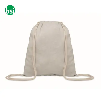 Borsa in cotone riciclato 140 gr/m - MUJIKA - Immagine 6