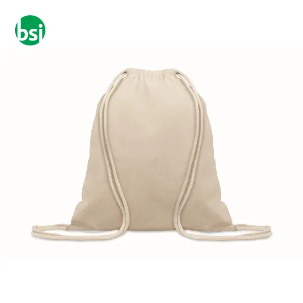 Borsa in cotone riciclato 140 gr/m - MUJIKA -  7