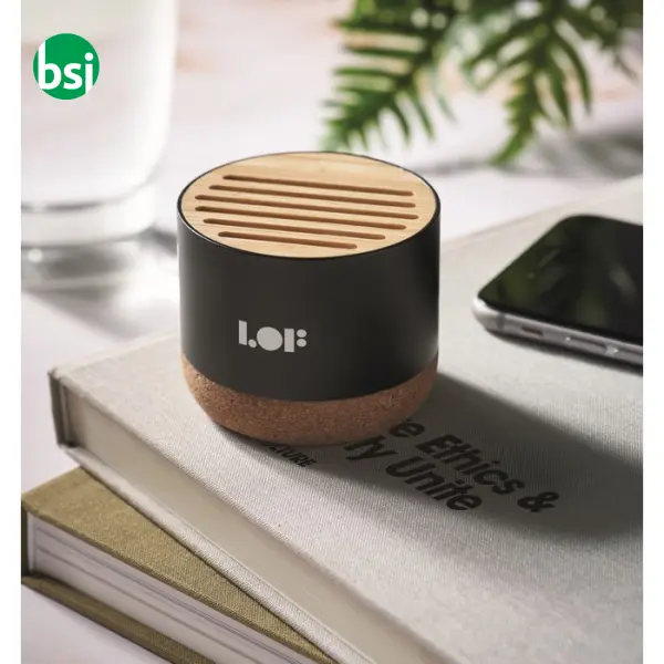 Speaker in sughero e alluminio - RUMBA -  3