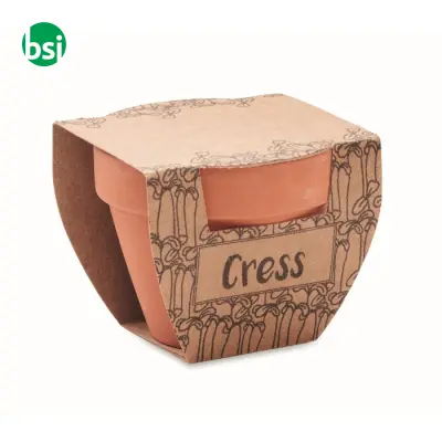 Semi di crescione in vaso - CRESS POT - Immagine 2