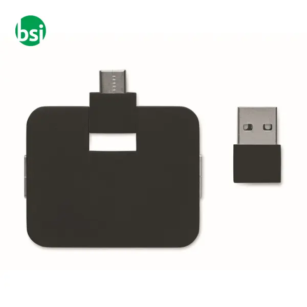 Hub USB a 4 porte - SQUARE-C -  3