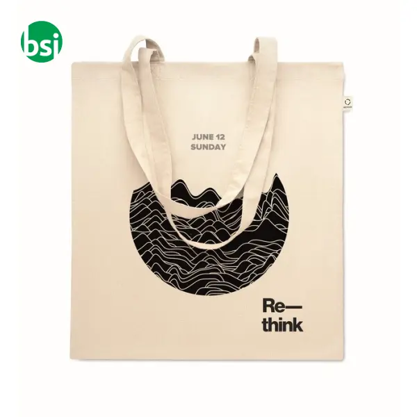 Shopper in cotone riciclato - VIVEKA -  3
