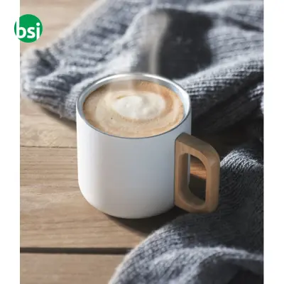 Tazza doppio strato da 350 ml - ACERO - Immagine 8