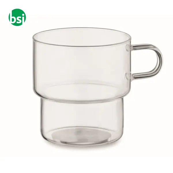 Tazza in vetro borosilicato 300ml - BOROMUG -  1