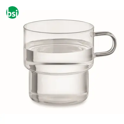 Tazza in vetro borosilicato 300ml - BOROMUG - Immagine 3