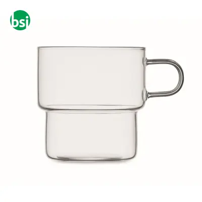 Tazza in vetro borosilicato 300ml - BOROMUG - Immagine 6