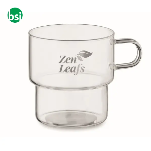 Tazza in vetro borosilicato 300ml - BOROMUG -  2