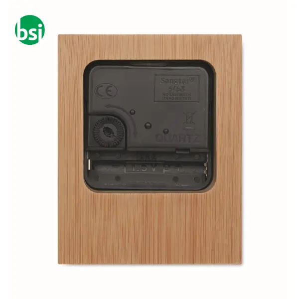 Orologio da tavolo in bambù - CLAMBU -  6