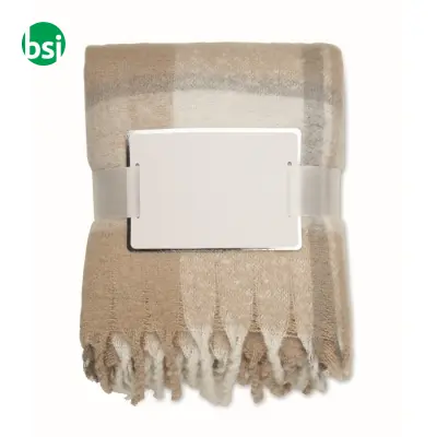 Coperta in mohair a scacchi - QUET - Immagine 18