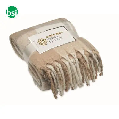 Coperta in mohair a scacchi - QUET - Immagine 15