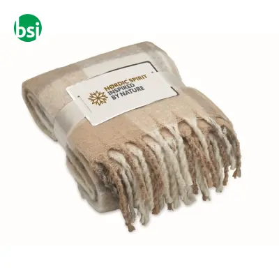 Coperta in mohair a scacchi - QUET - Immagine 16